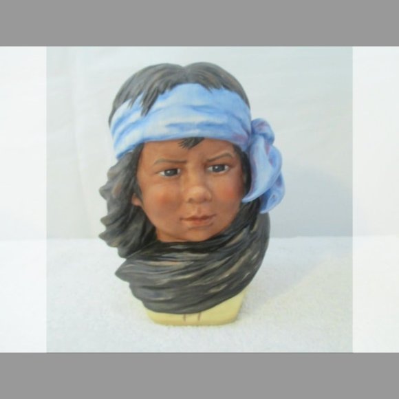 Gregory Perillo Apache Boy Bust - Picture 8 of 8